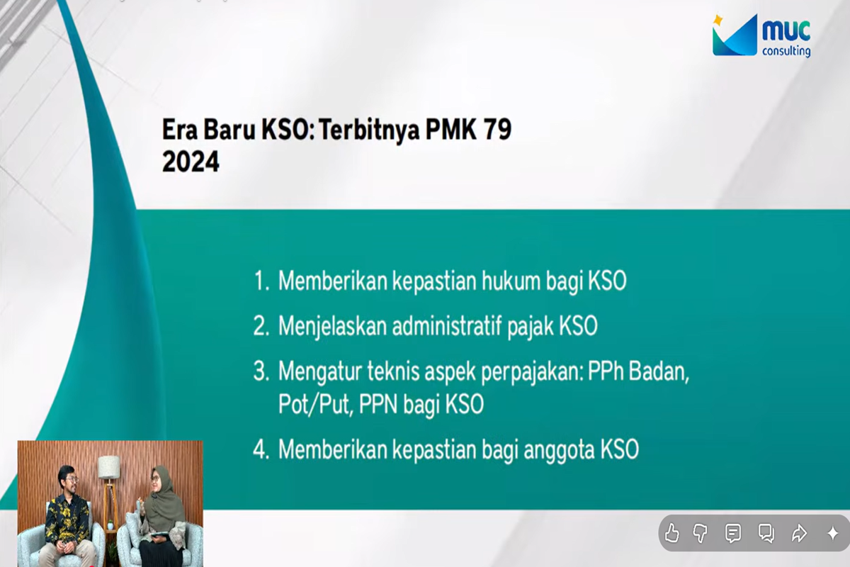 Era Baru Pajak KSO, Webinar Bijak Bedah Kesiapan Lapor SPT PPh Badan di Coretax